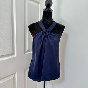 Navy blue summer top